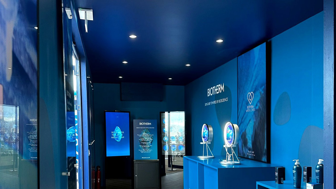 Espace bioscience conteneur — Biotherm The Ocean Race Alicante 2023