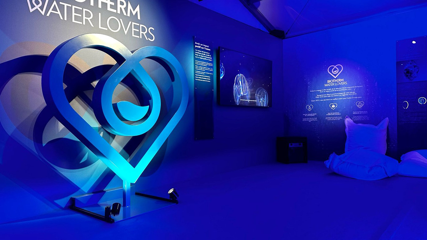 Logo Water Lovers 3D — Route du Rhum 2022