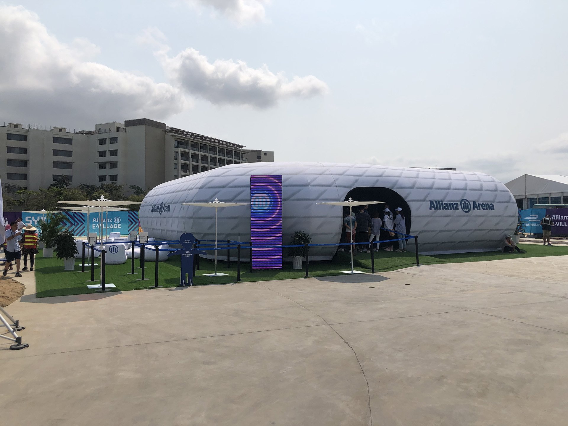 Allianz Formula E — Sanya entrée