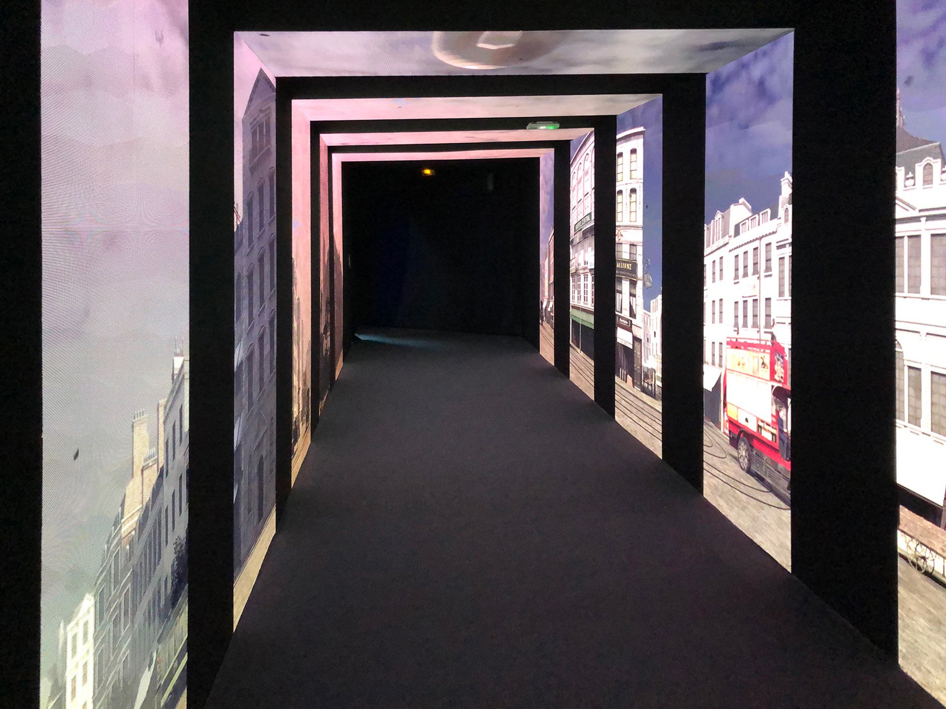 Tunnel LED — Londres