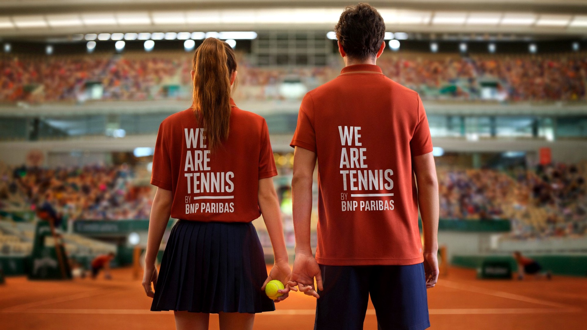 We Are Tennis by BNP Paribas — Ballos sur le court Philippe-Chatrier